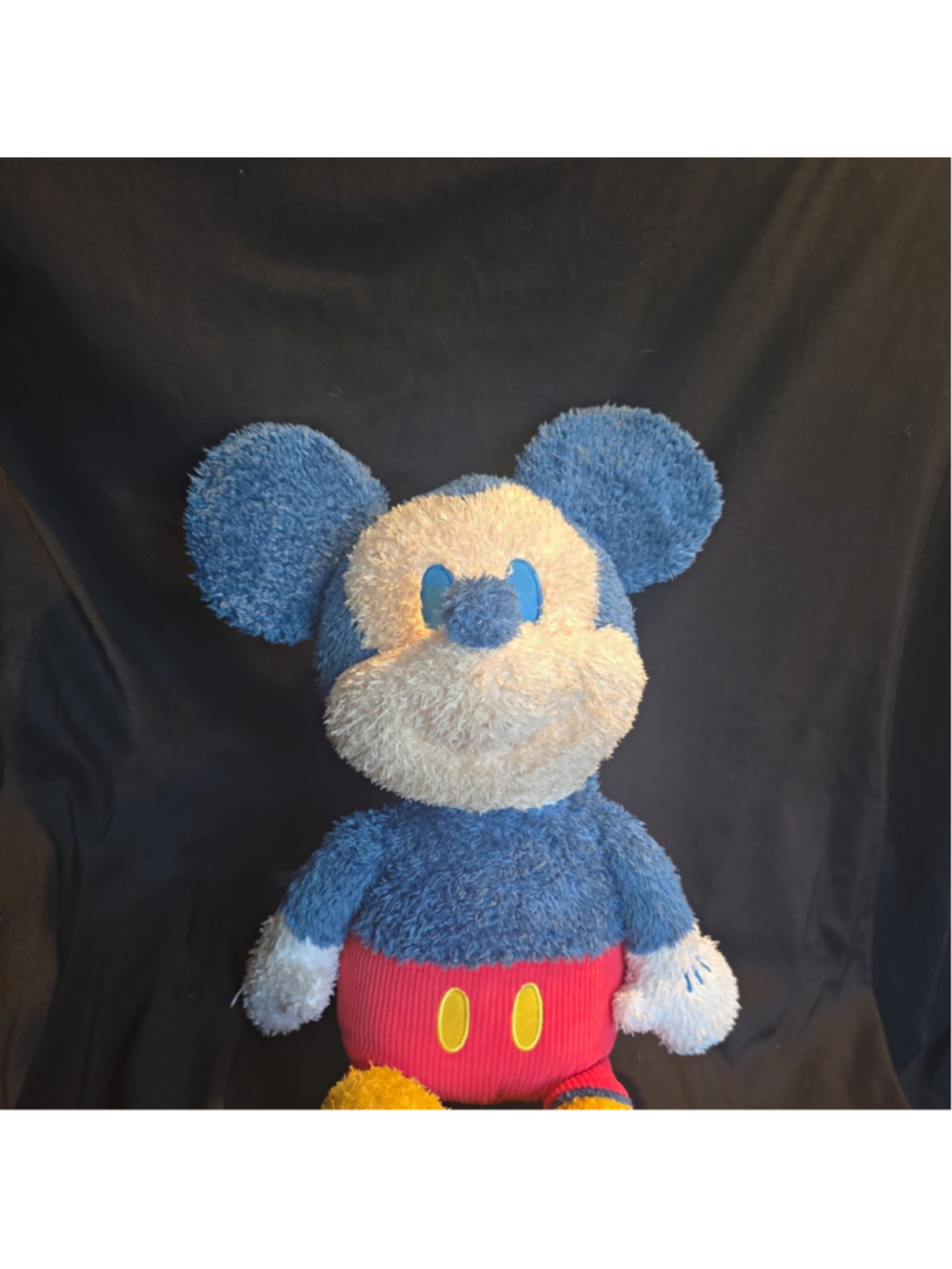 Disney Parks Weighted Emotional Support Mickey Mouse Plush 14"